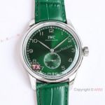Swiss Clone IWC Schaffhausen Portugieser Green IW358310 watches 40mm